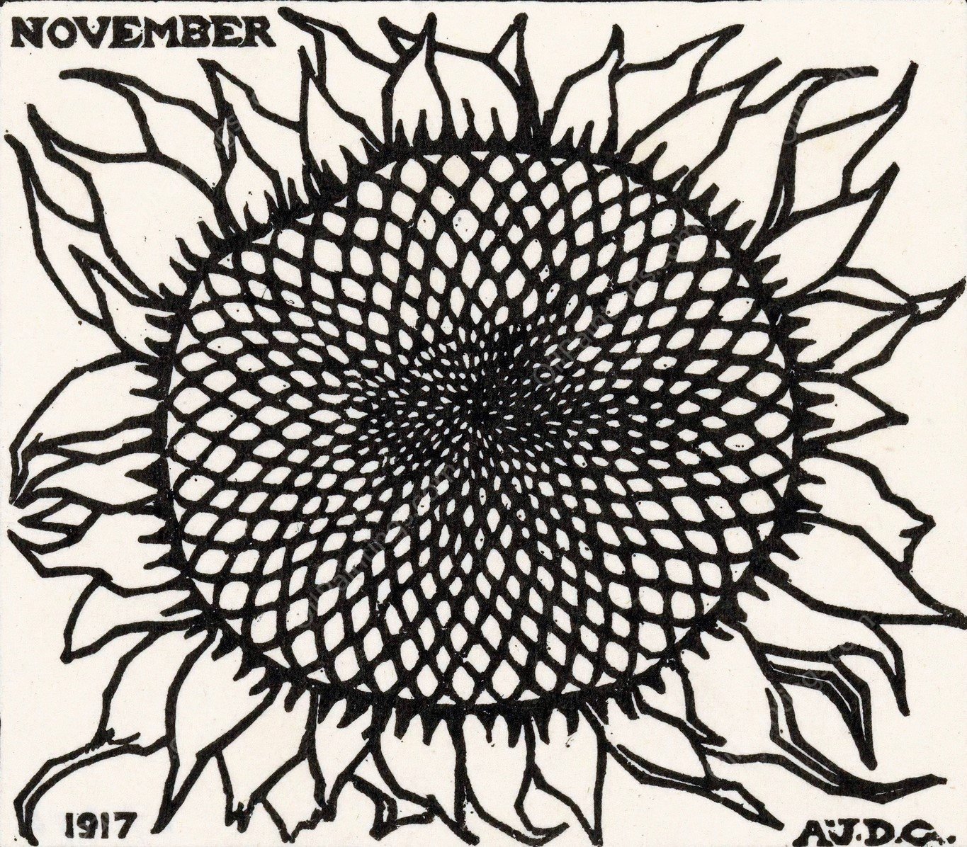 November  by Julie De Graag - Hand-Painted Oil Painting Reproduction