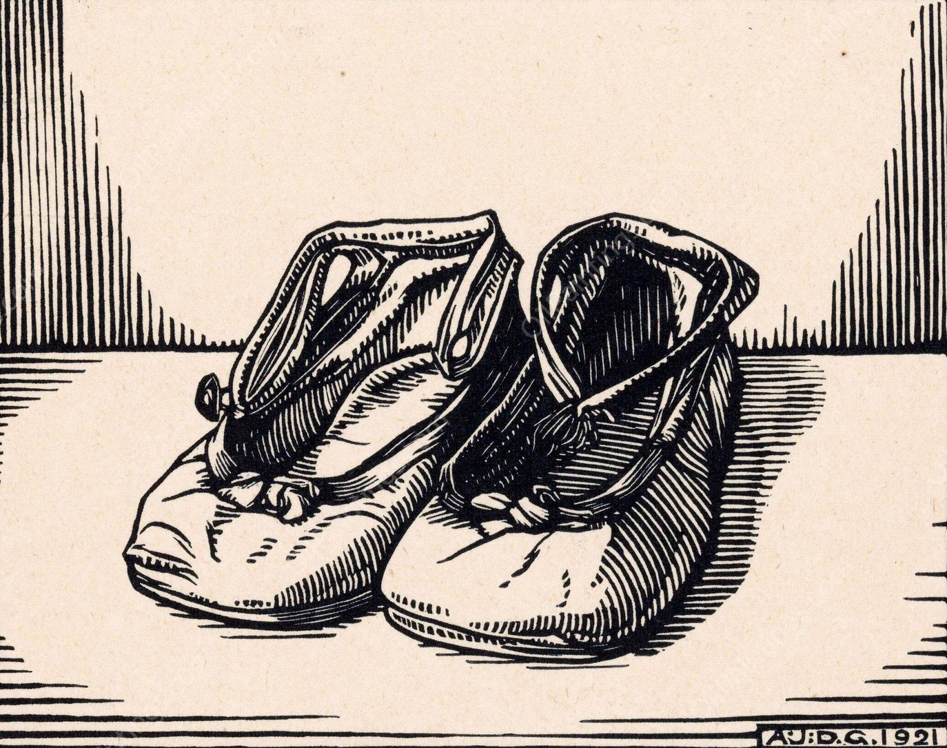 Paar schoenen  by Julie De Graag - Hand-Painted Oil Painting Reproduction