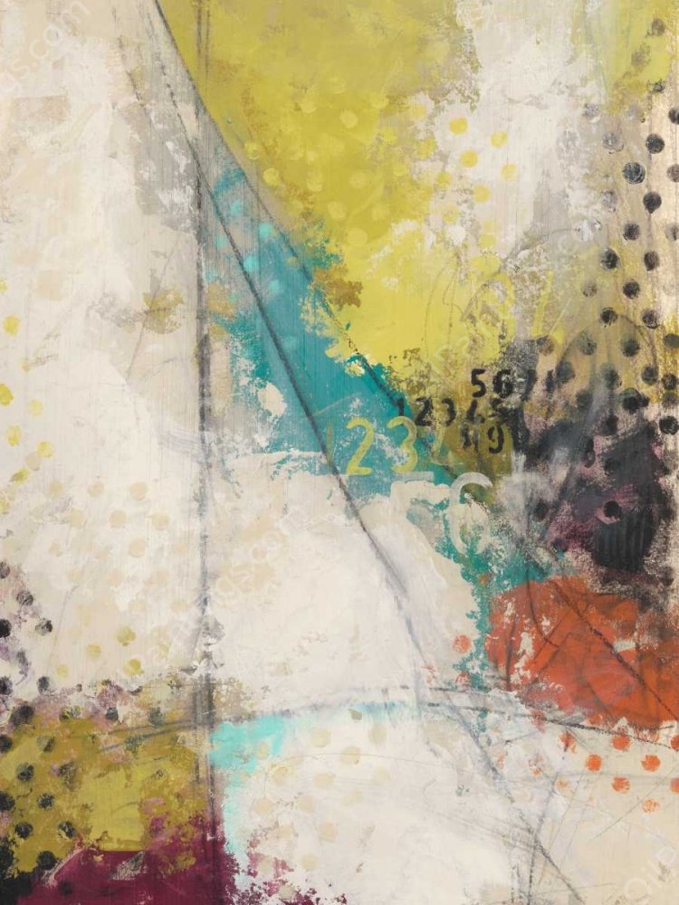 Countdown II by June Erica Vess - Hand-Painted Oil Painting Reproduction