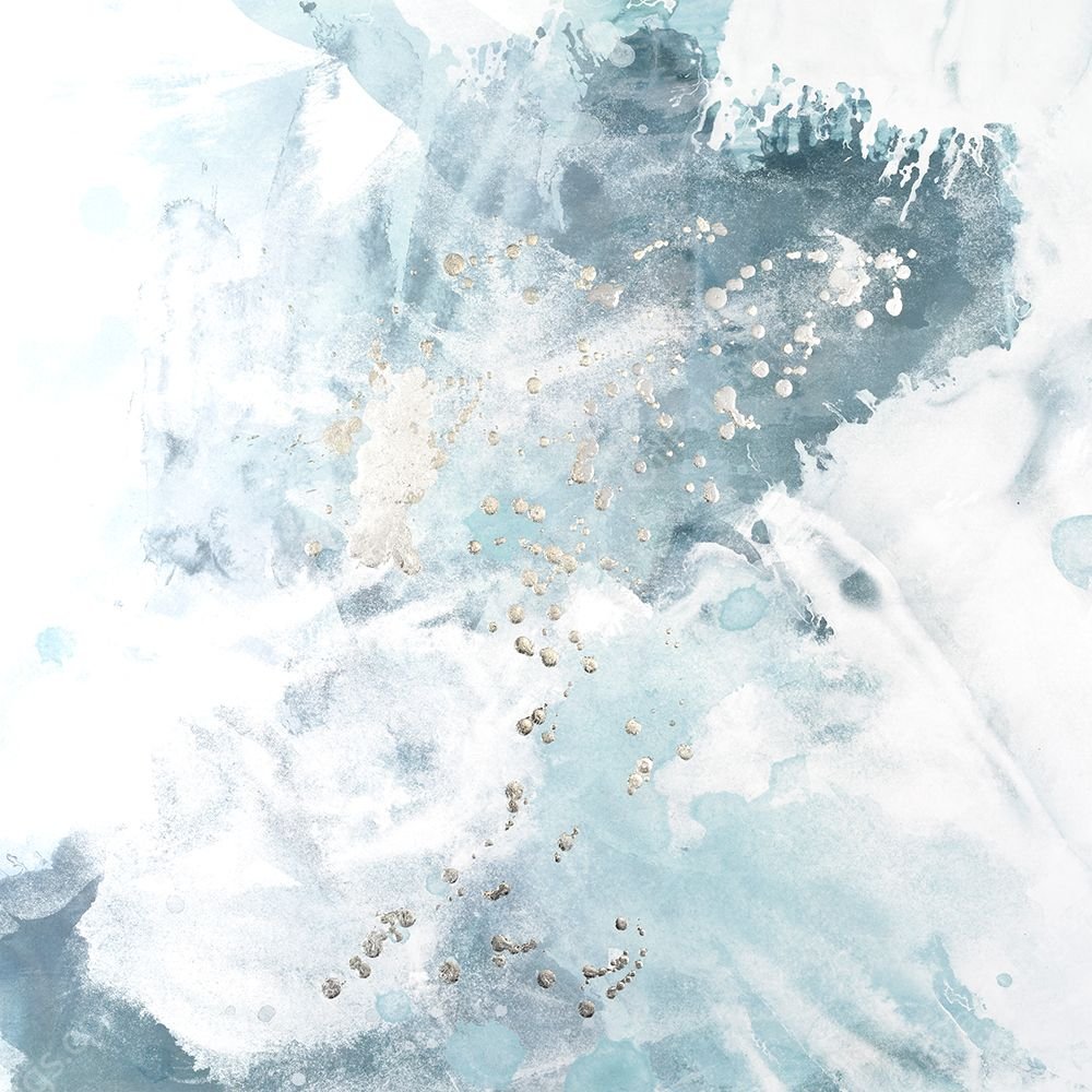 Glacier Pulse III by June Erica Vess - Hand-Painted Oil Painting Reproduction