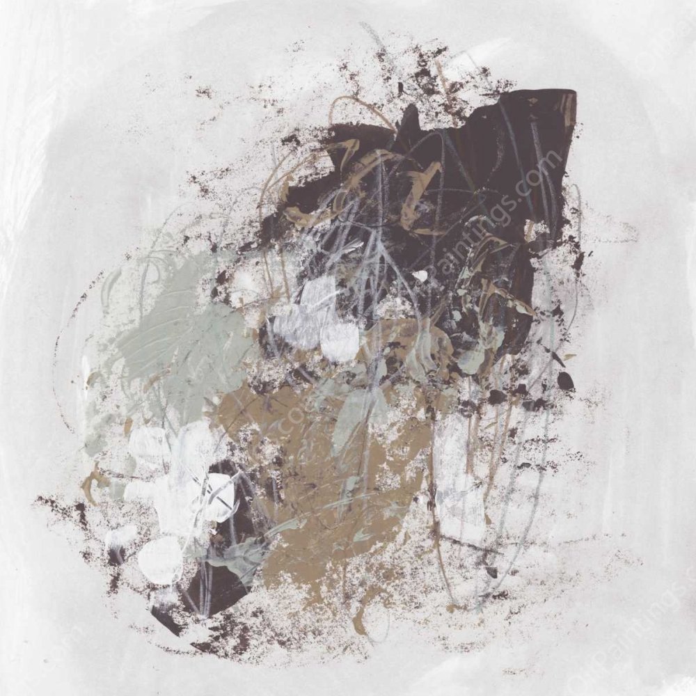 Kinetic Simile I by June Erica Vess - Hand-Painted Oil Painting Reproduction