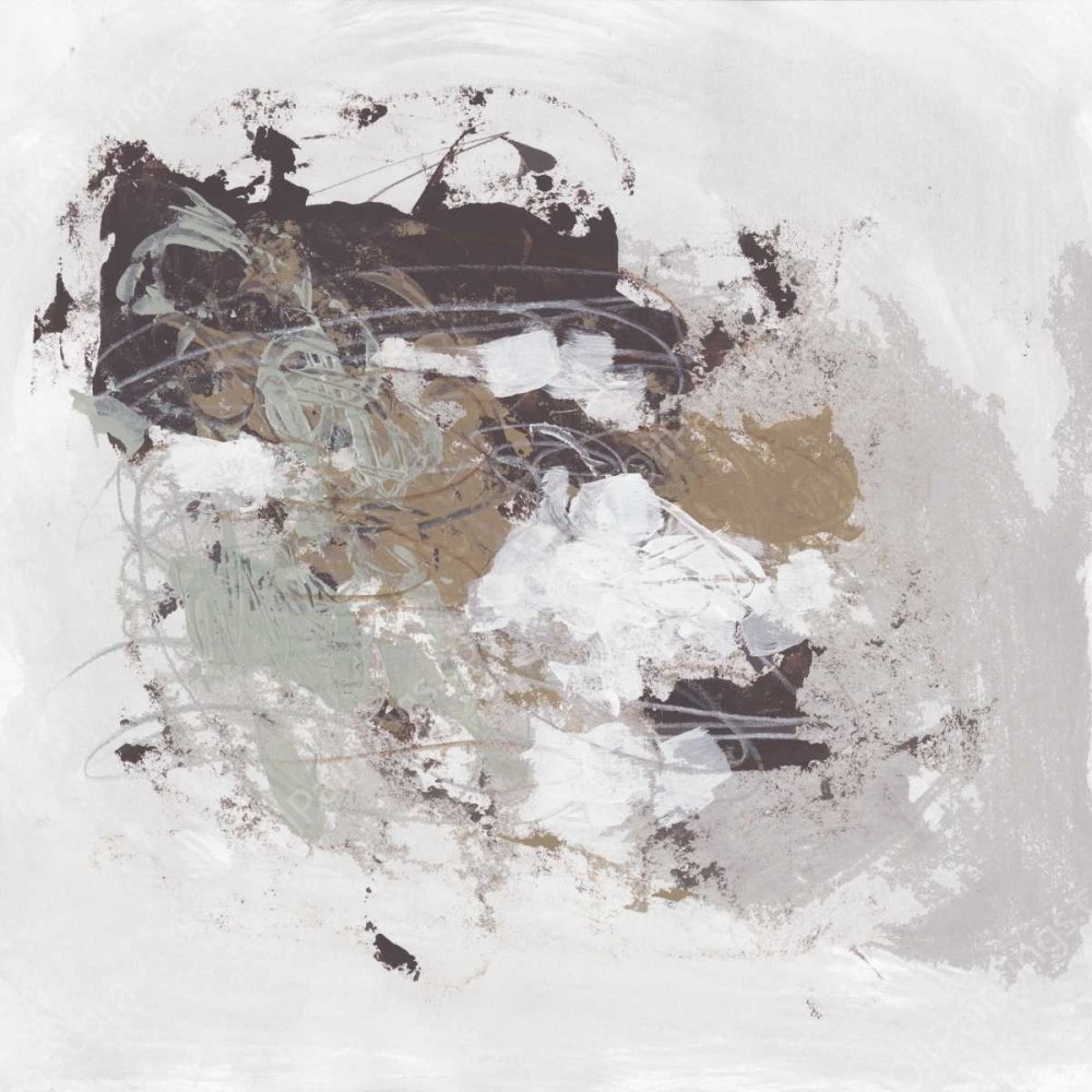 Kinetic Simile II by June Erica Vess - Hand-Painted Oil Painting Reproduction