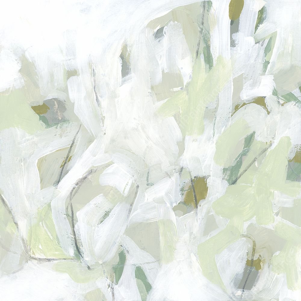 Mint Refraction I by June Erica Vess - Hand-Painted Oil Painting Reproduction