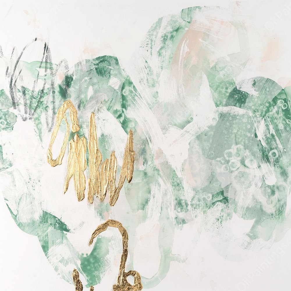 Patina Minuet I by June Erica Vess - Hand-Painted Oil Painting Reproduction