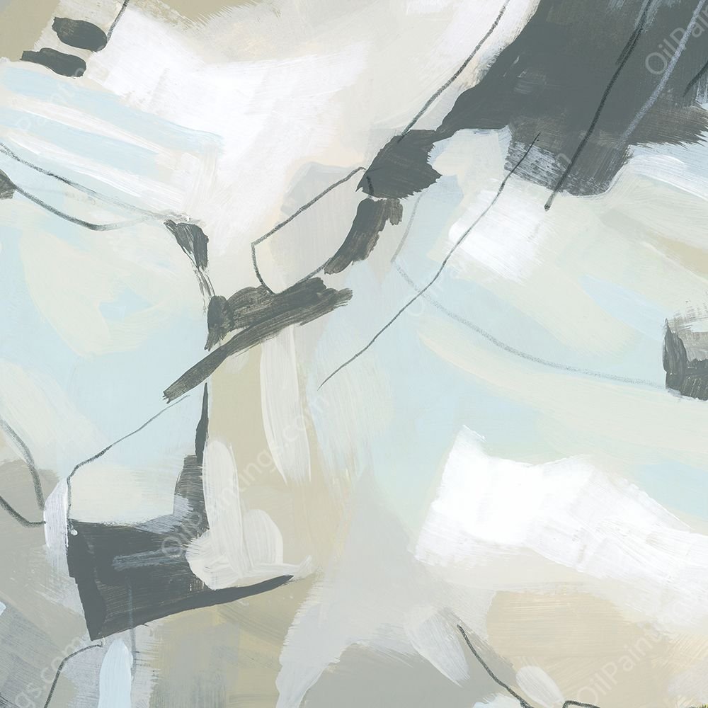 Shadow Cycle II by June Erica Vess - Hand-Painted Oil Painting Reproduction