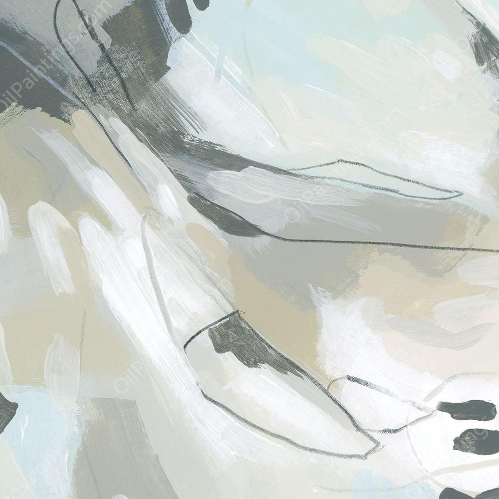 Shadow Cycle III by June Erica Vess - Hand-Painted Oil Painting Reproduction