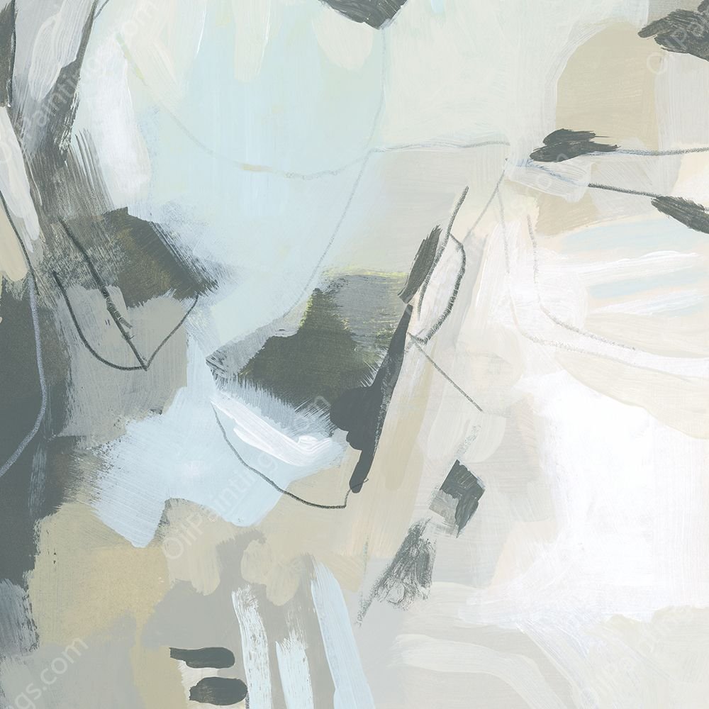 Shadow Cycle IV by June Erica Vess - Hand-Painted Oil Painting Reproduction