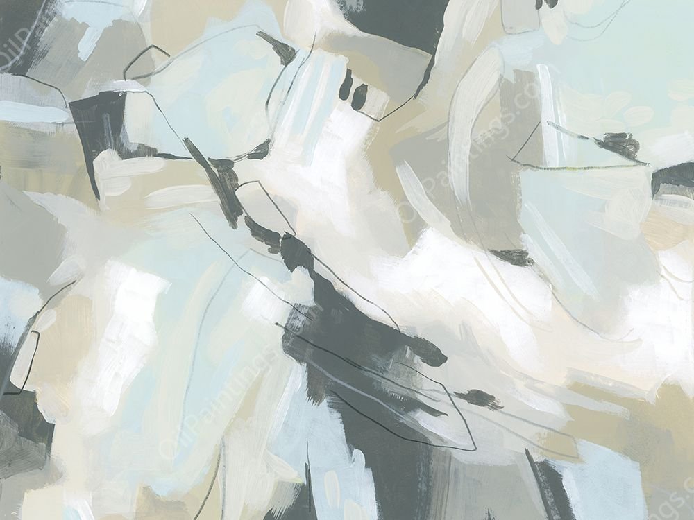 Shadow Cycle V by June Erica Vess - Hand-Painted Oil Painting Reproduction