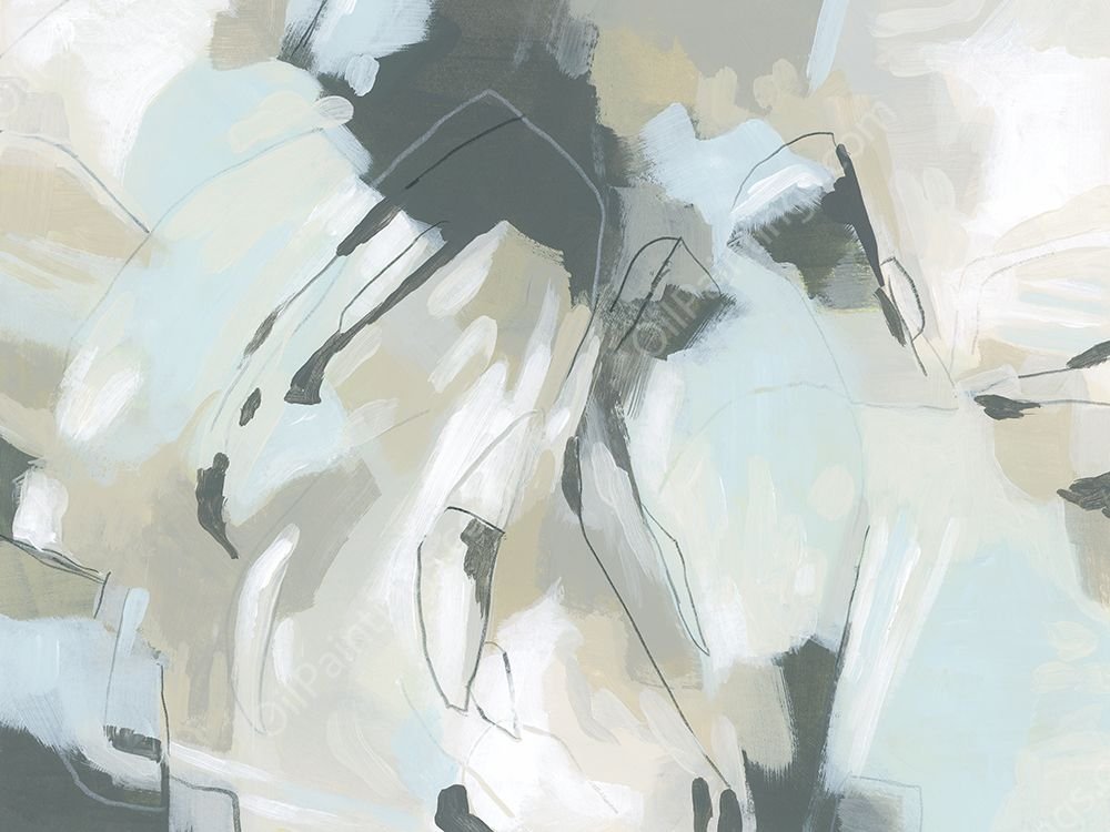 Shadow Cycle VI by June Erica Vess - Hand-Painted Oil Painting Reproduction