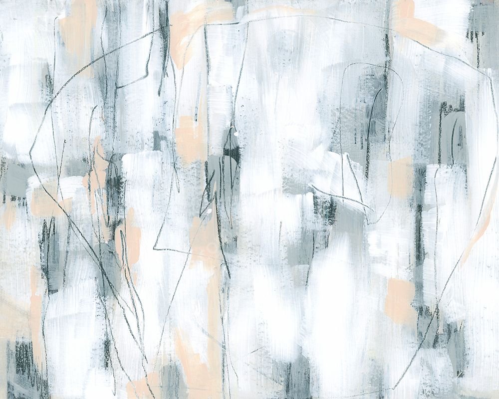 Stone Hatchmarks I by June Erica Vess - Hand-Painted Oil Painting Reproduction