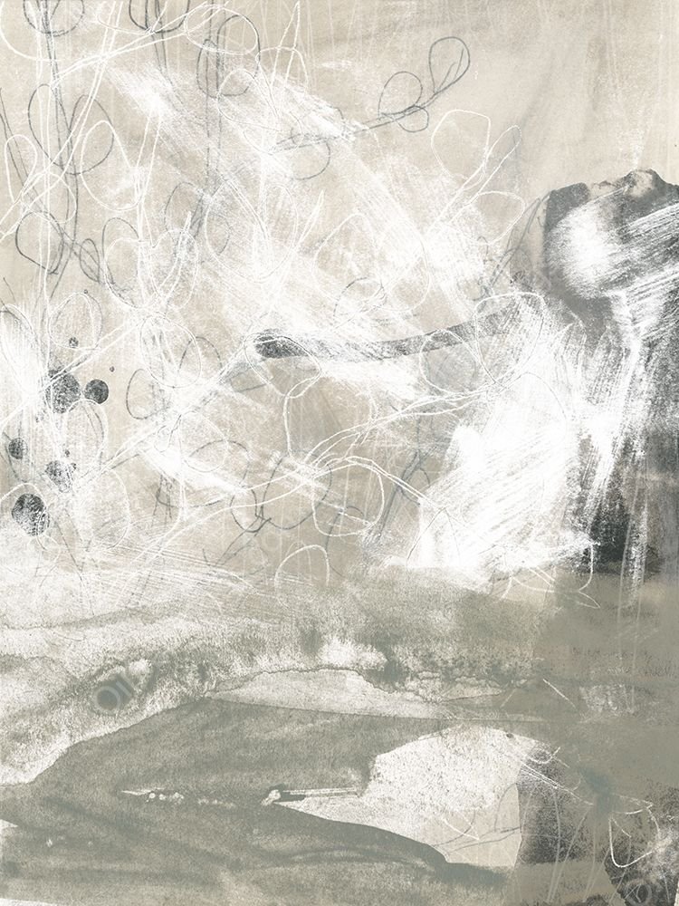 Stonewash I by June Erica Vess - Hand-Painted Oil Painting Reproduction