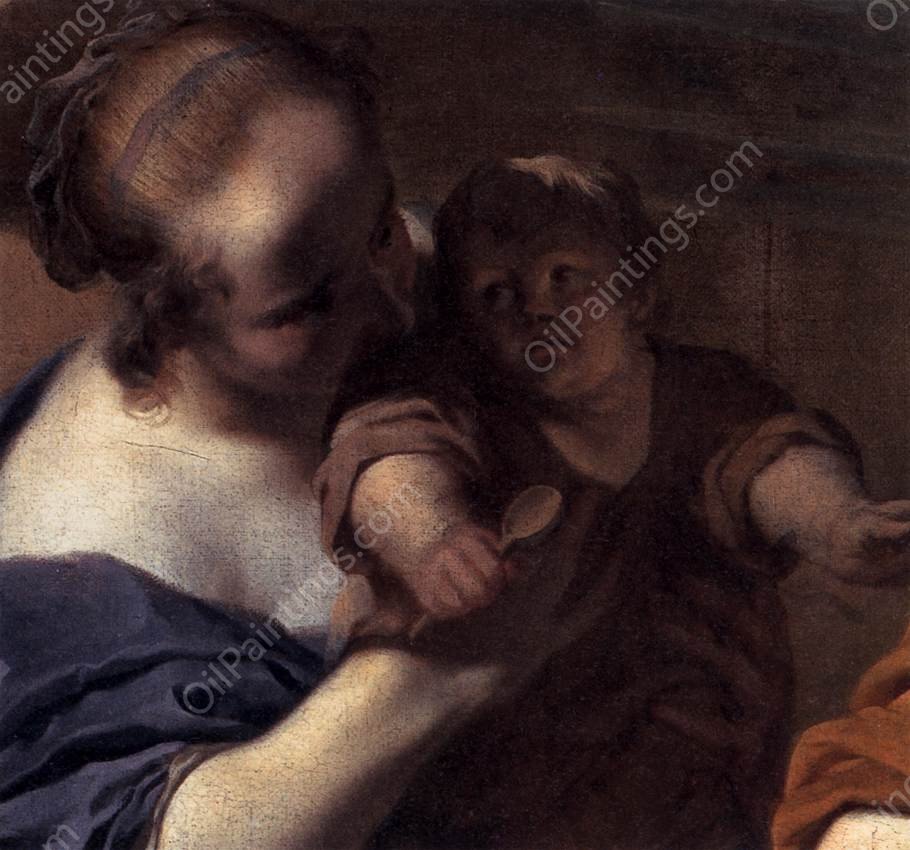 St Paul Healing the Cripple at Lystra Detail by Karel Dujardin - Hand-Painted Oil Painting Reproduction