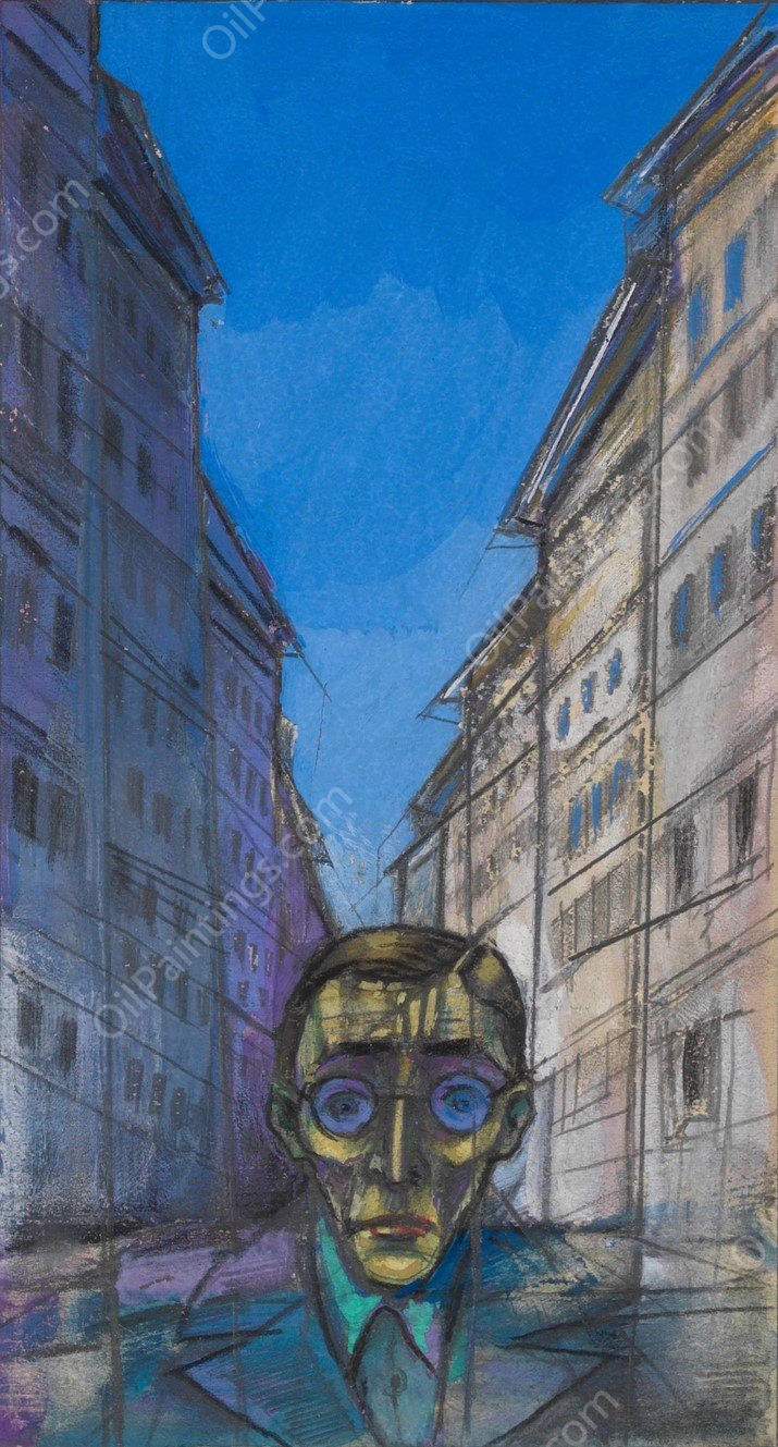 Augustsonntag  by Karl Wiener - Hand-Painted Oil Painting Reproduction