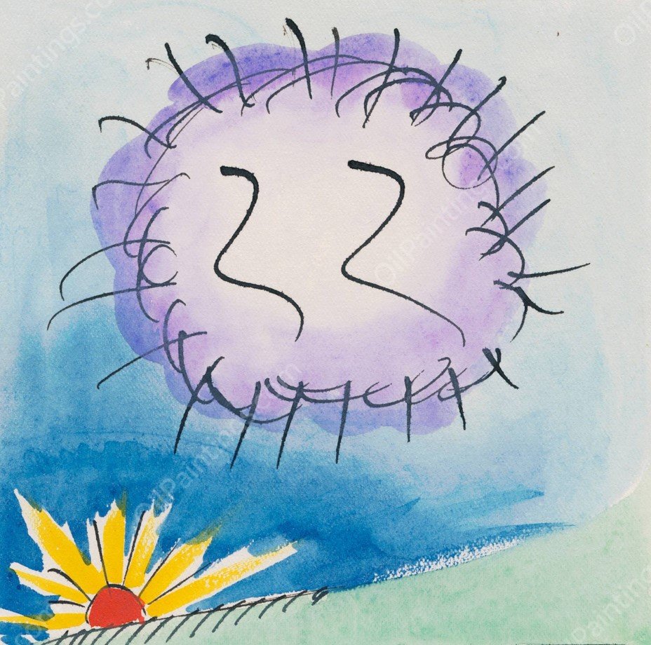 Aus meinem Leben, 50 Blatter I  by Karl Wiener - Hand-Painted Oil Painting Reproduction