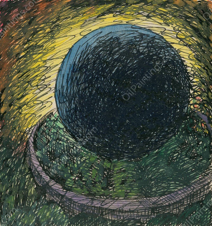 Die Wahrheit ist plastisch gebildet…  by Karl Wiener - Hand-Painted Oil Painting Reproduction