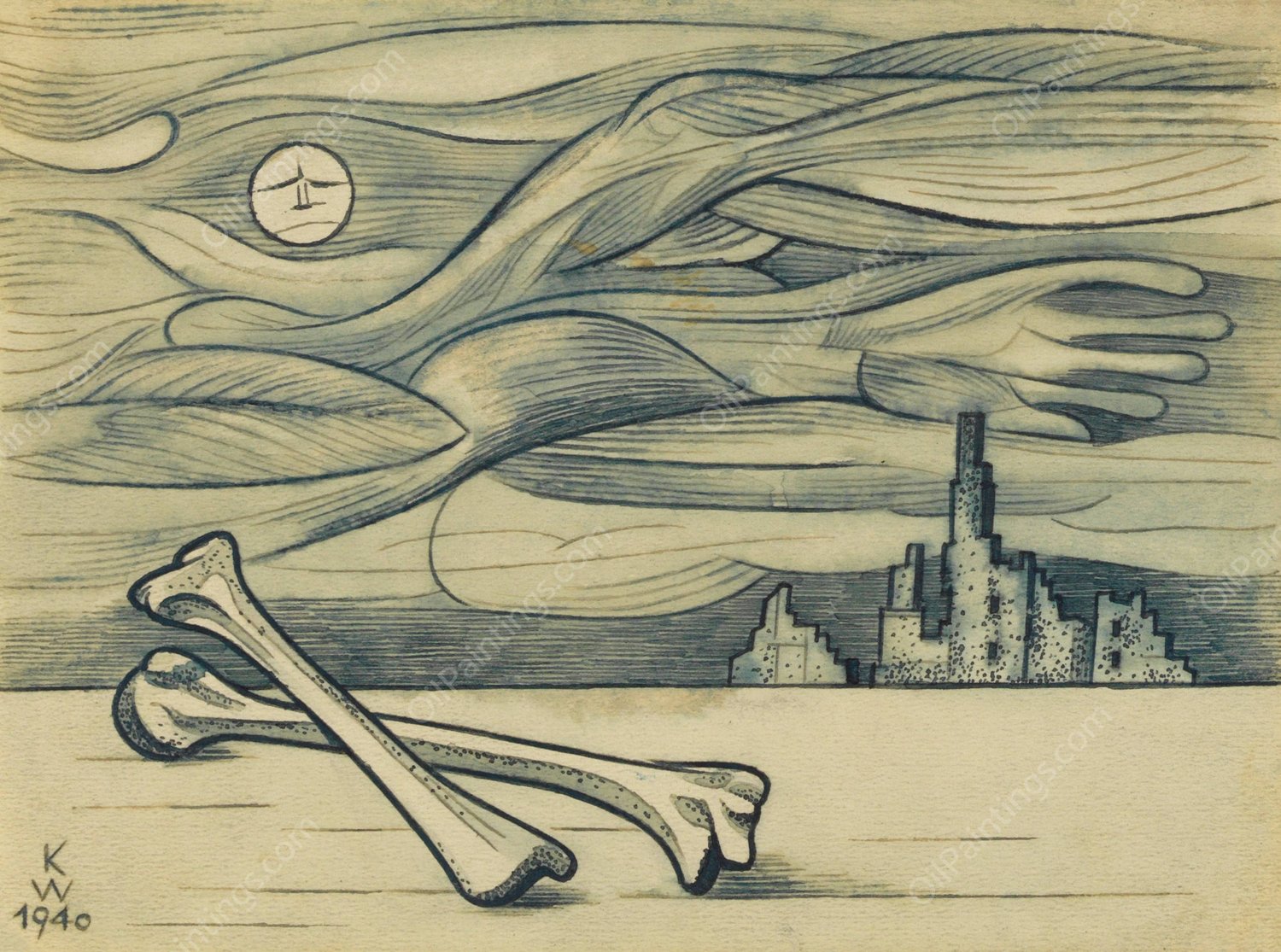 Finale  by Karl Wiener - Hand-Painted Oil Painting Reproduction