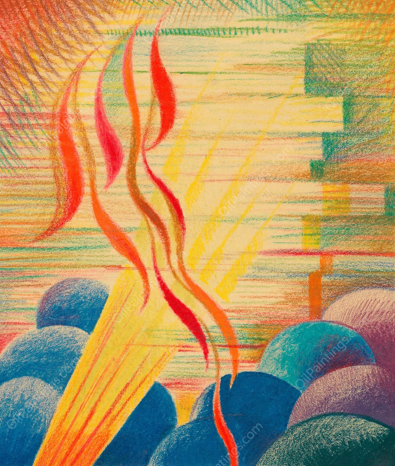 Finale  by Karl Wiener - Hand-Painted Oil Painting Reproduction