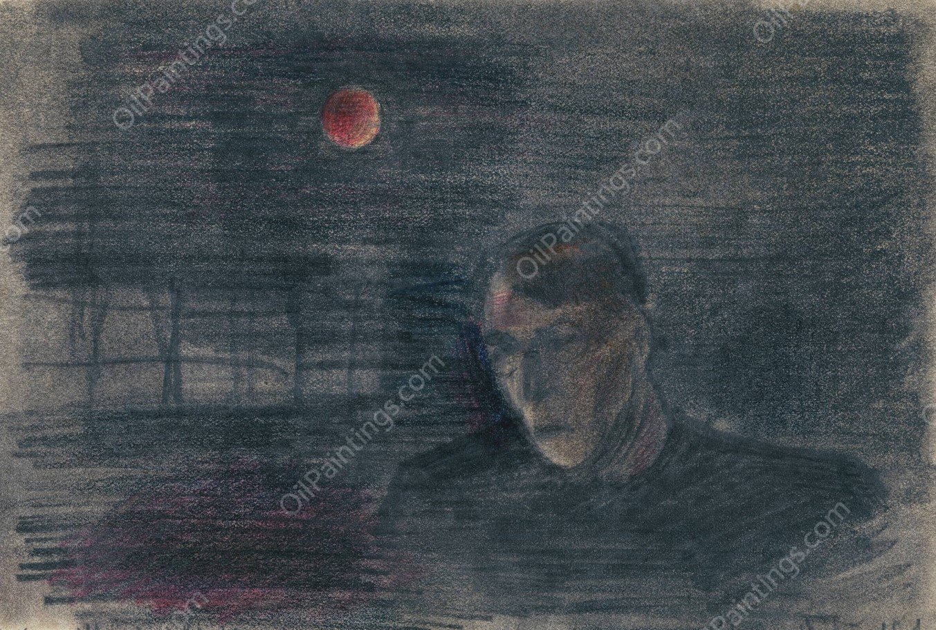 Mein Geburtstag  by Karl Wiener - Hand-Painted Oil Painting Reproduction