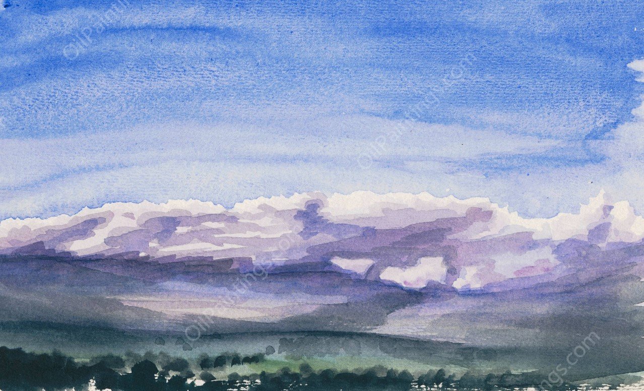 Naturstudie II  by Karl Wiener - Hand-Painted Oil Painting Reproduction