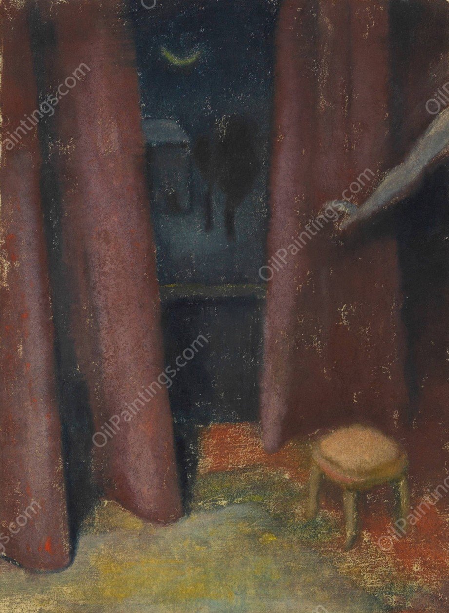 Ohne Titel  by Karl Wiener - Hand-Painted Oil Painting Reproduction