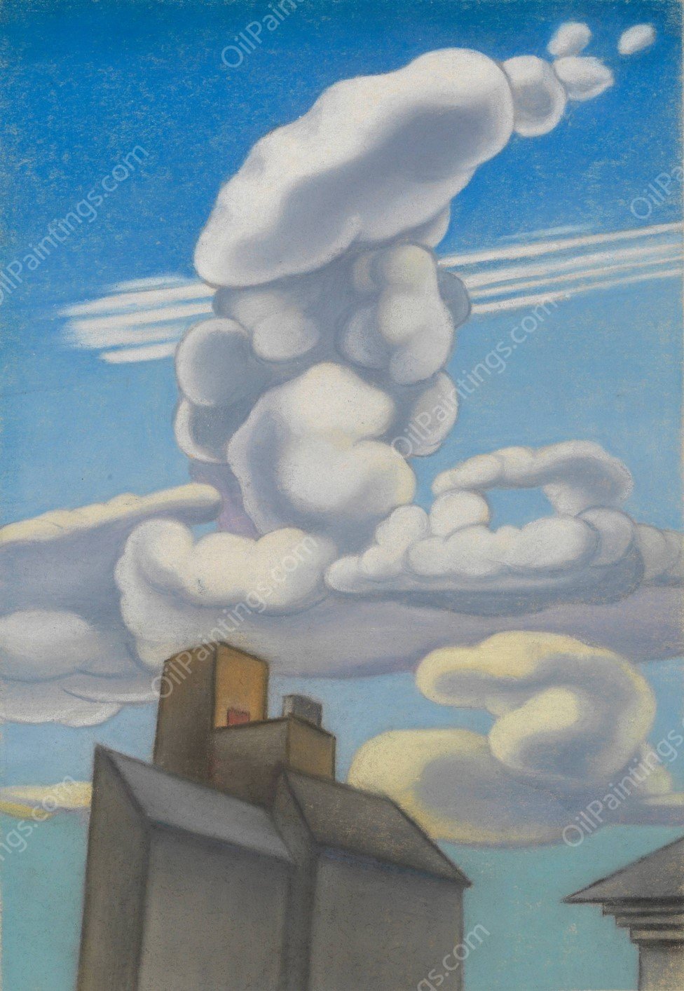 Ohne Titel  by Karl Wiener - Hand-Painted Oil Painting Reproduction