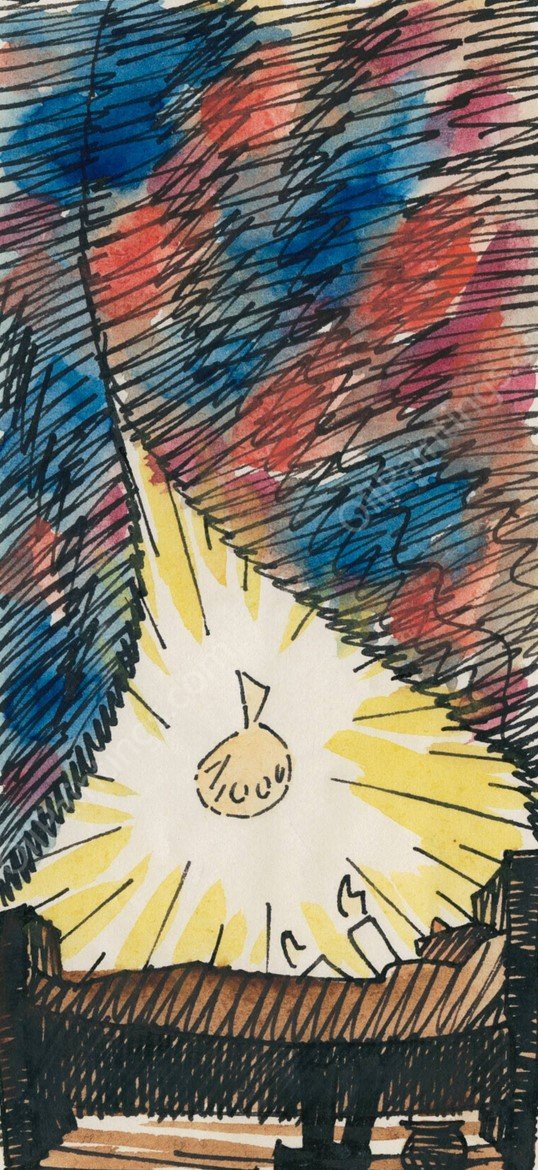 Traum  by Karl Wiener - Hand-Painted Oil Painting Reproduction