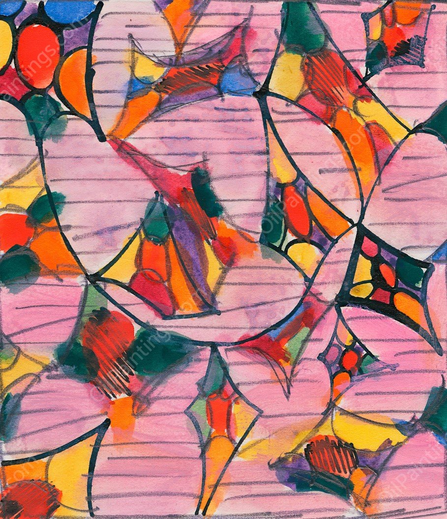 Variation  by Karl Wiener - Hand-Painted Oil Painting Reproduction