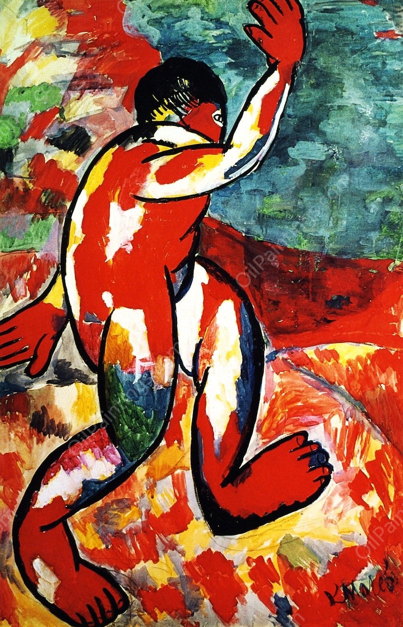 Bathers by Kasimir Malevich - Hand-Painted Oil Painting Reproduction