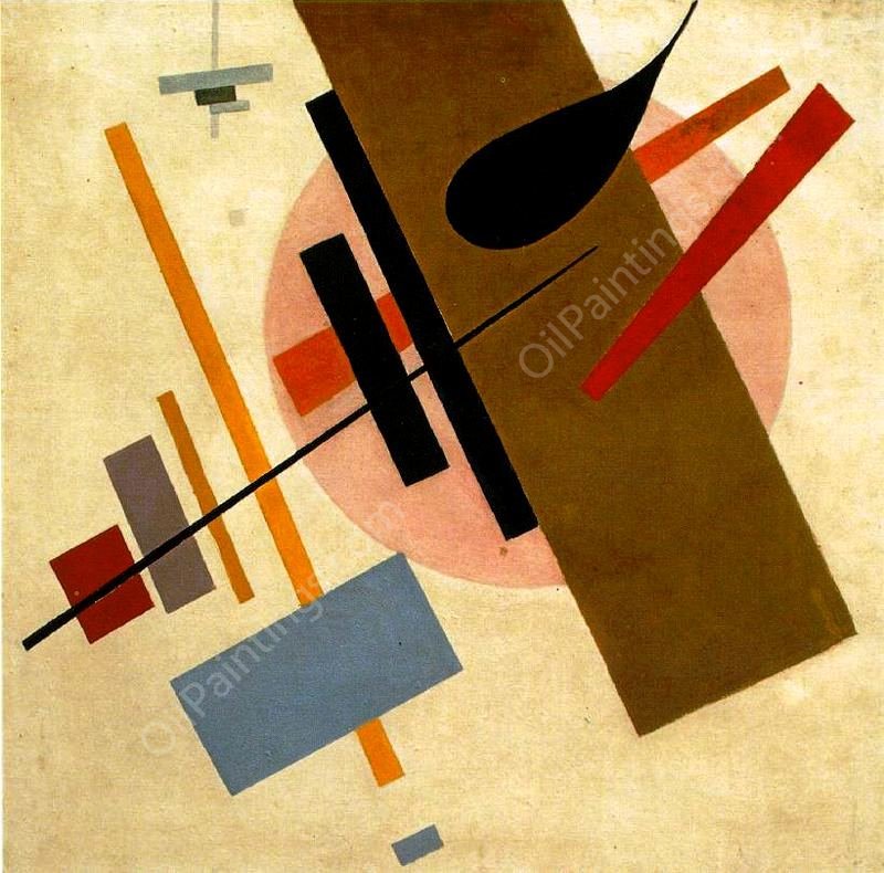 Suprematism 3 by Kasimir Malevich - Hand-Painted Oil Painting Reproduction