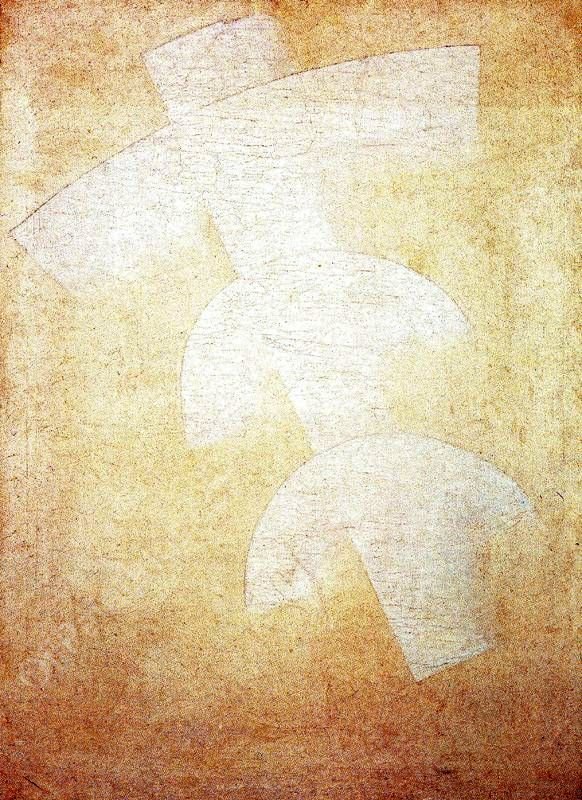 Suprematist Painting 2 by Kasimir Malevich - Hand-Painted Oil Painting Reproduction