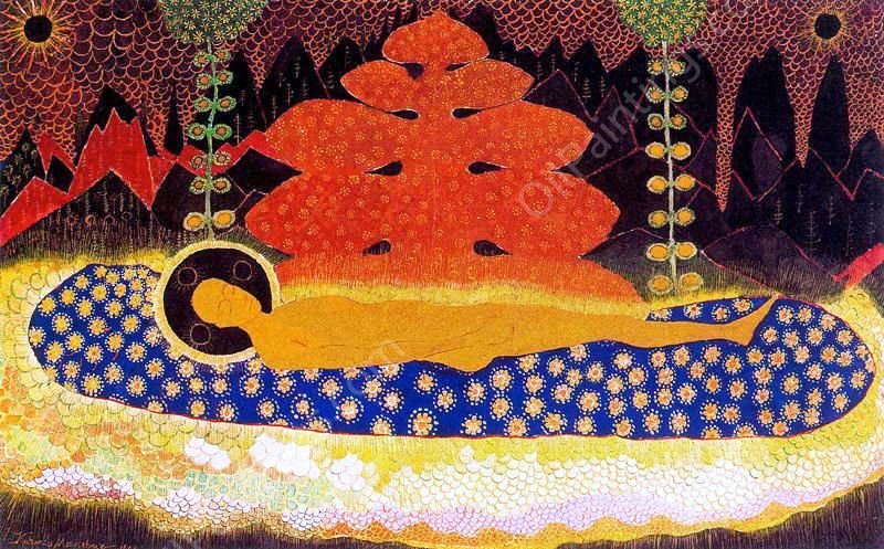 The Shroud of Christ by Kasimir Malevich - Hand-Painted Oil Painting Reproduction