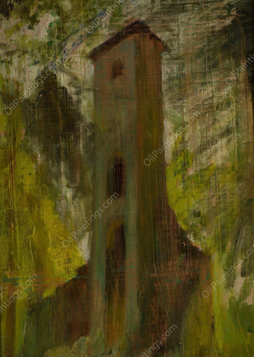 Carthusian shrine  by Konrad Krzyzanowski - Hand-Painted Oil Painting Reproduction