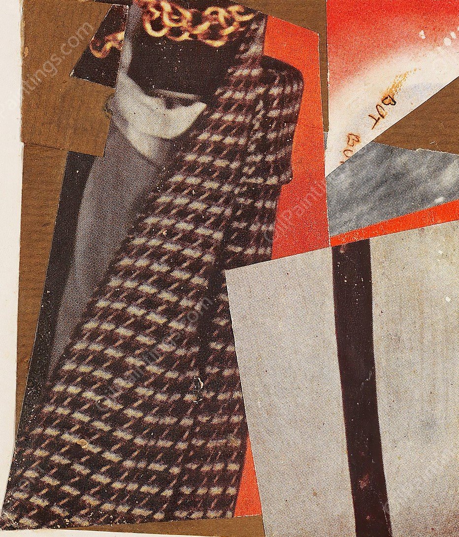 Ohne Titel  by Kurt Schwitters - Hand-Painted Oil Painting Reproduction