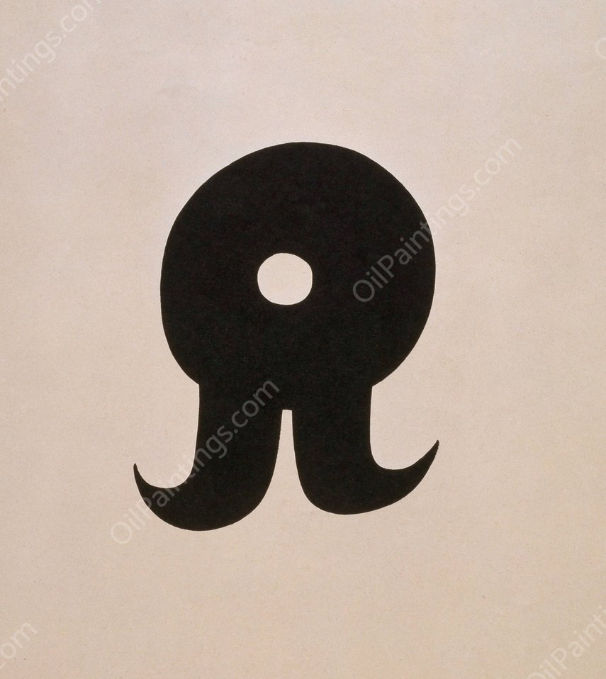 Schnurruhr  by Kurt Schwitters - Hand-Painted Oil Painting Reproduction