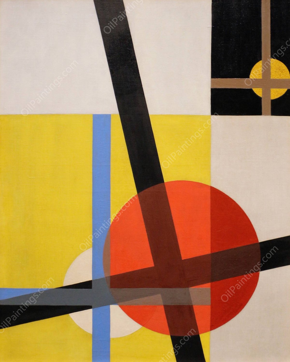 Am 2  by Laszlo Moholy-Nagy - Hand-Painted Oil Painting Reproduction