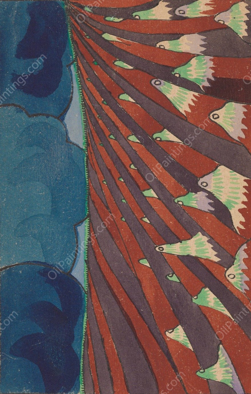 Le sacre du printemps  by Leon Bakst - Hand-Painted Oil Painting Reproduction