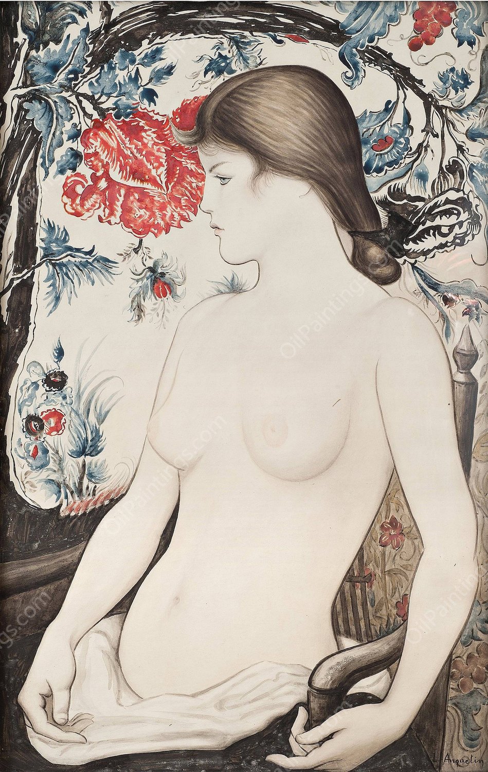 Juliette Vary by Louis Anquetin - Hand-Painted Oil Painting Reproduction