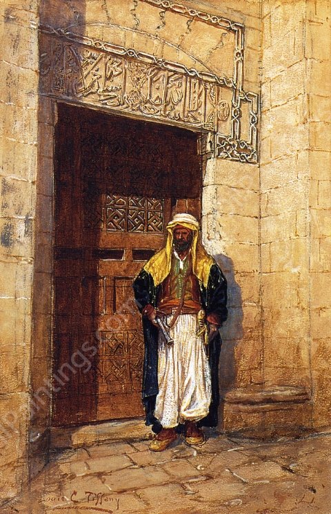 Arabian Subject by Louis Comfort Tiffany - Hand-Painted Oil Painting Reproduction