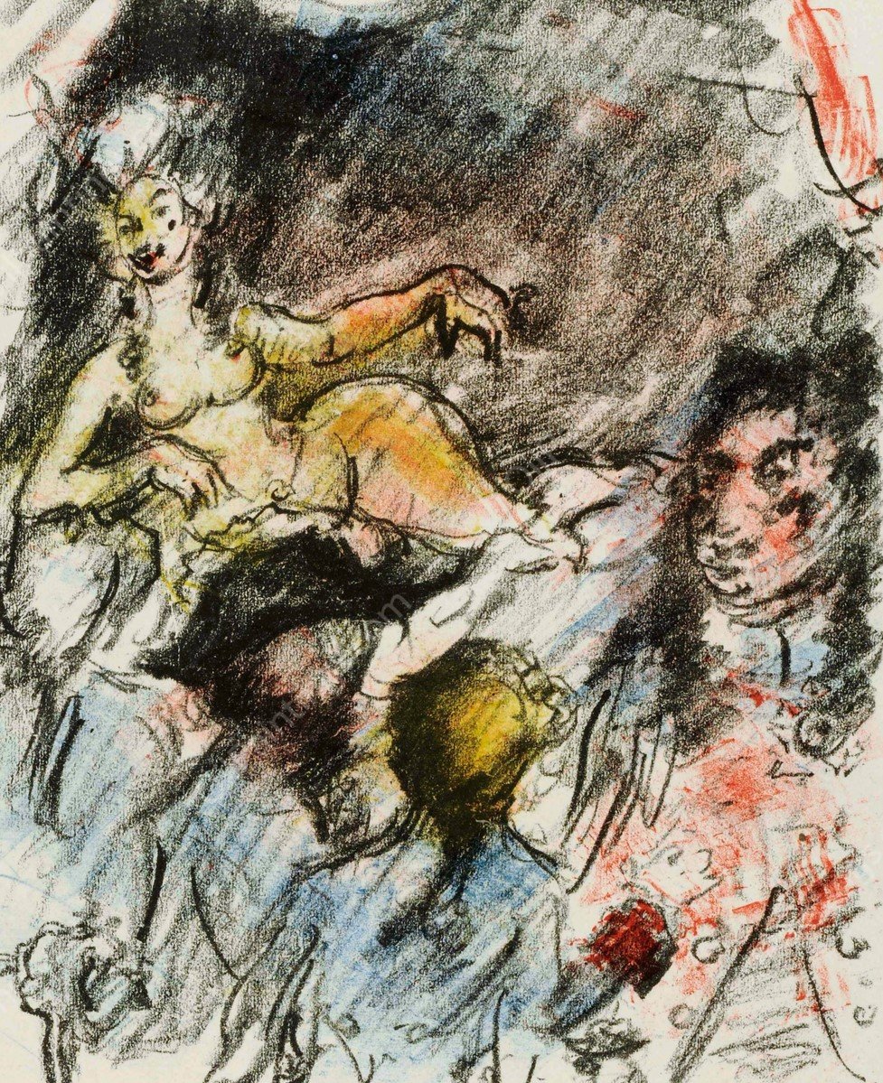 Am Dresdner Hof  by Lovis Corinth - Hand-Painted Oil Painting Reproduction