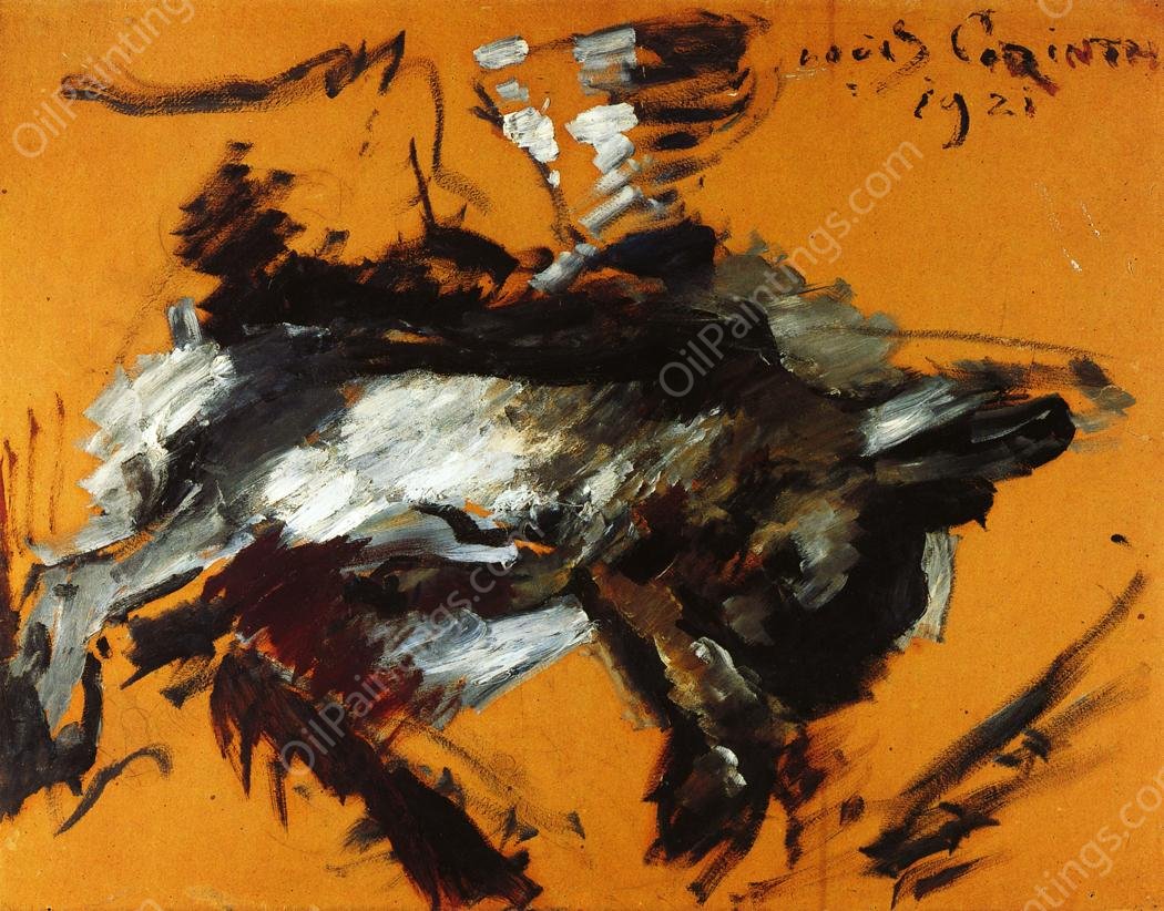 The Hare by Lovis Corinth - Hand-Painted Oil Painting Reproduction