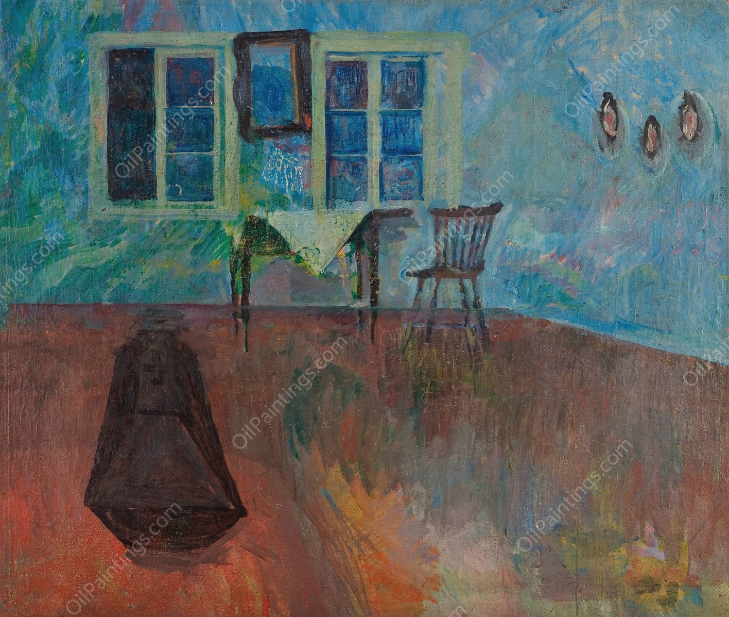 Likvaerelset  by Ludvig Karsten - Hand-Painted Oil Painting Reproduction