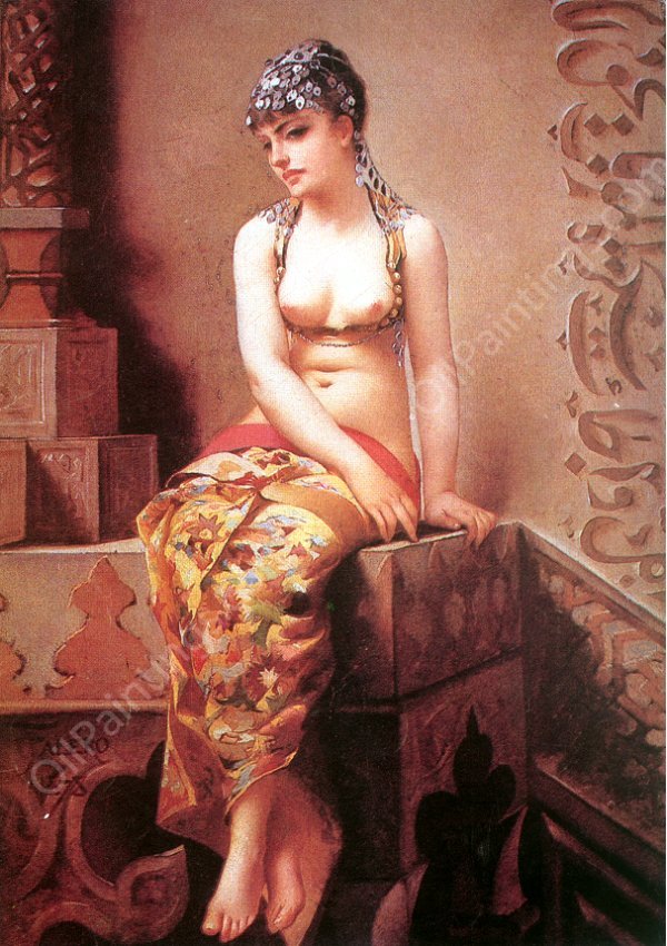Enchantress by Luis Ricardo Falero - Hand-Painted Oil Painting Reproduction