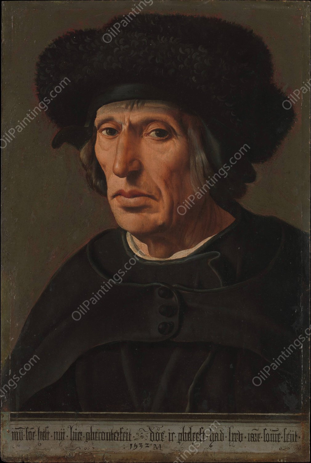 Jacob Willemsz van Veen  by Maarten Van Heemskerck - Hand-Painted Oil Painting Reproduction