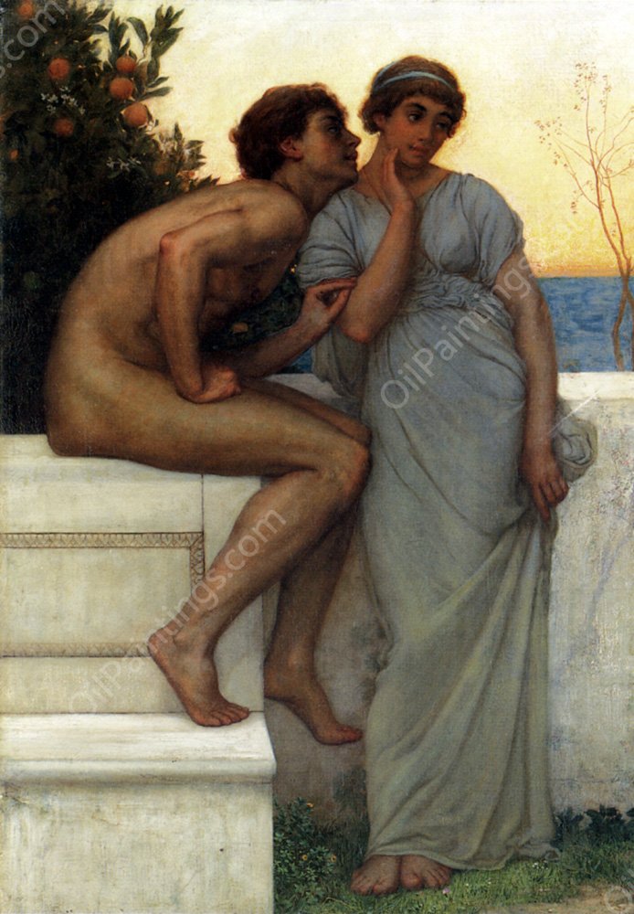 In The Sacred Grove by Matthew Ridley Corbet - Hand-Painted Oil Painting Reproduction