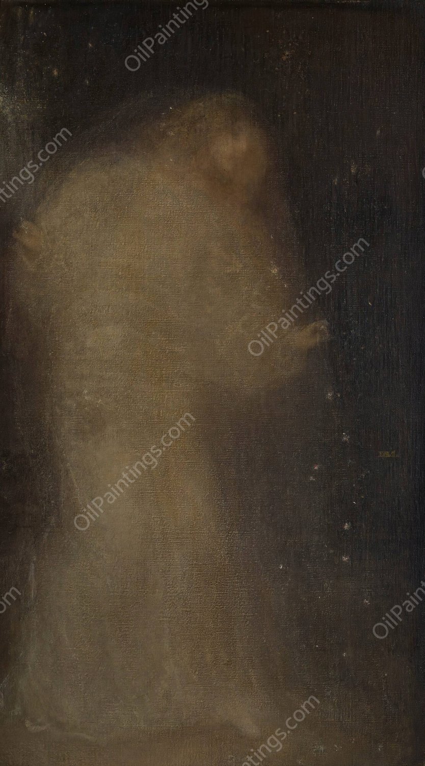 Dutch veiled lady by Matthijs Maris - Hand-Painted Oil Painting Reproduction