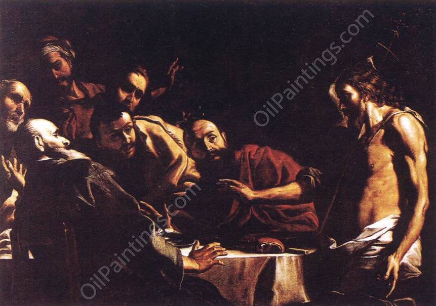 St John Reproaching Herod by Mattia Preti - Hand-Painted Oil Painting Reproduction