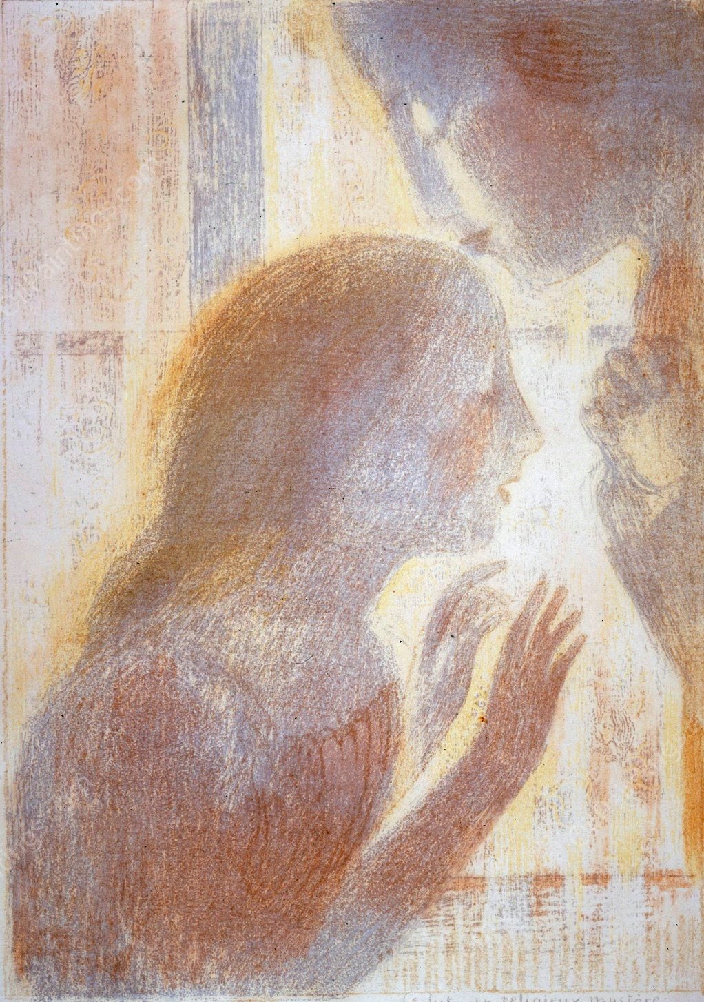 Ce fut un religieux mystere  by Maurice Denis - Hand-Painted Oil Painting Reproduction