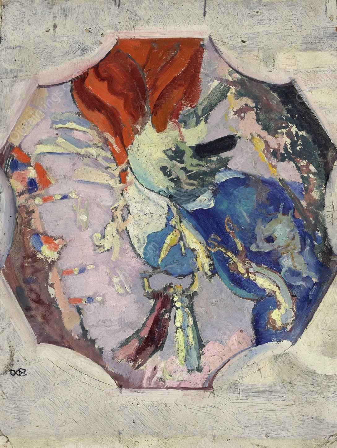 La Victoire  by Maurice Denis - Hand-Painted Oil Painting Reproduction