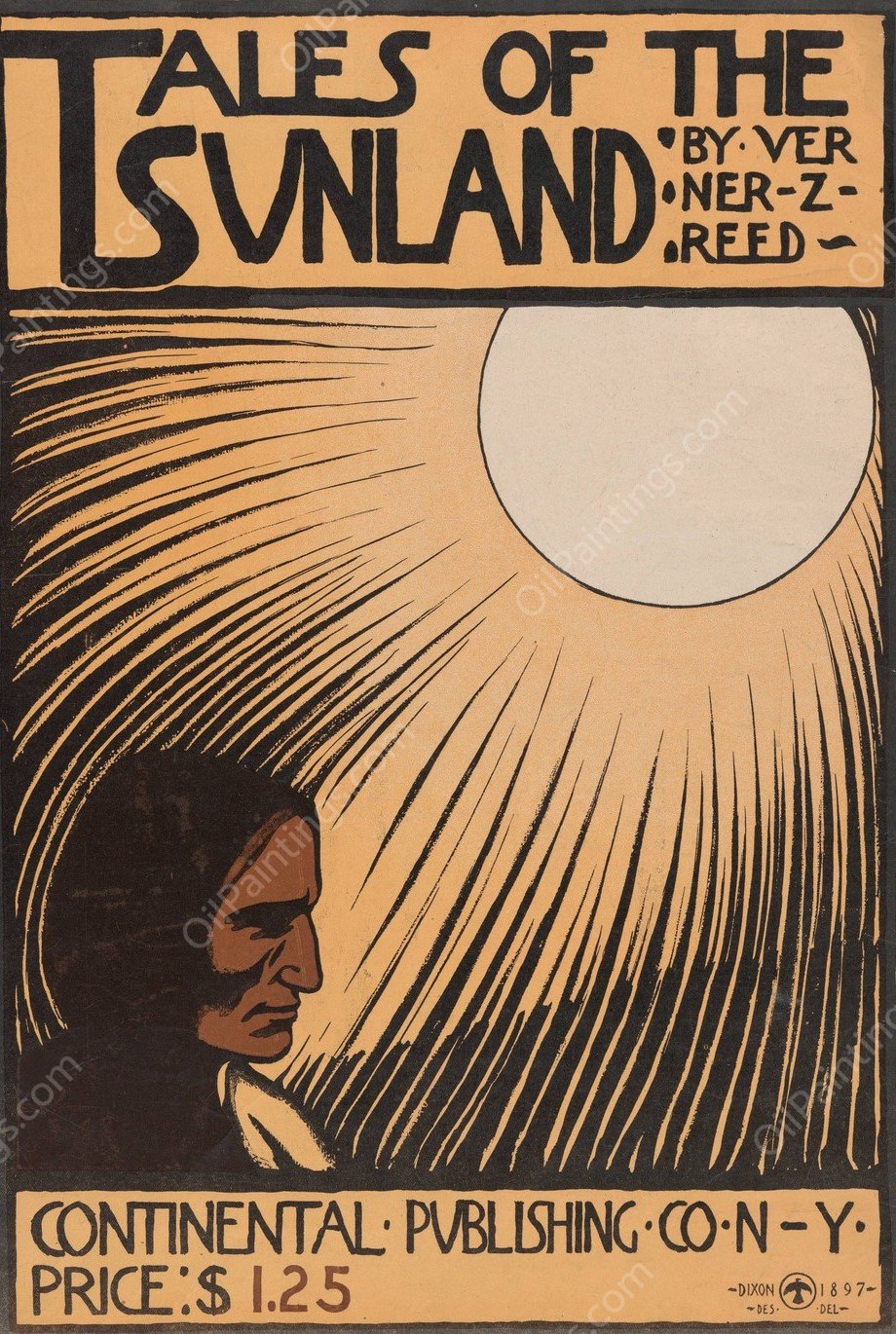 Tales of the Sunland  by Maynard Dixon - Hand-Painted Oil Painting Reproduction