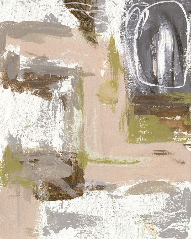 Facets III by Melissa Wang - Hand-Painted Oil Painting Reproduction